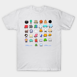 Bfdi All Contestants Pack Part 1 T-Shirt